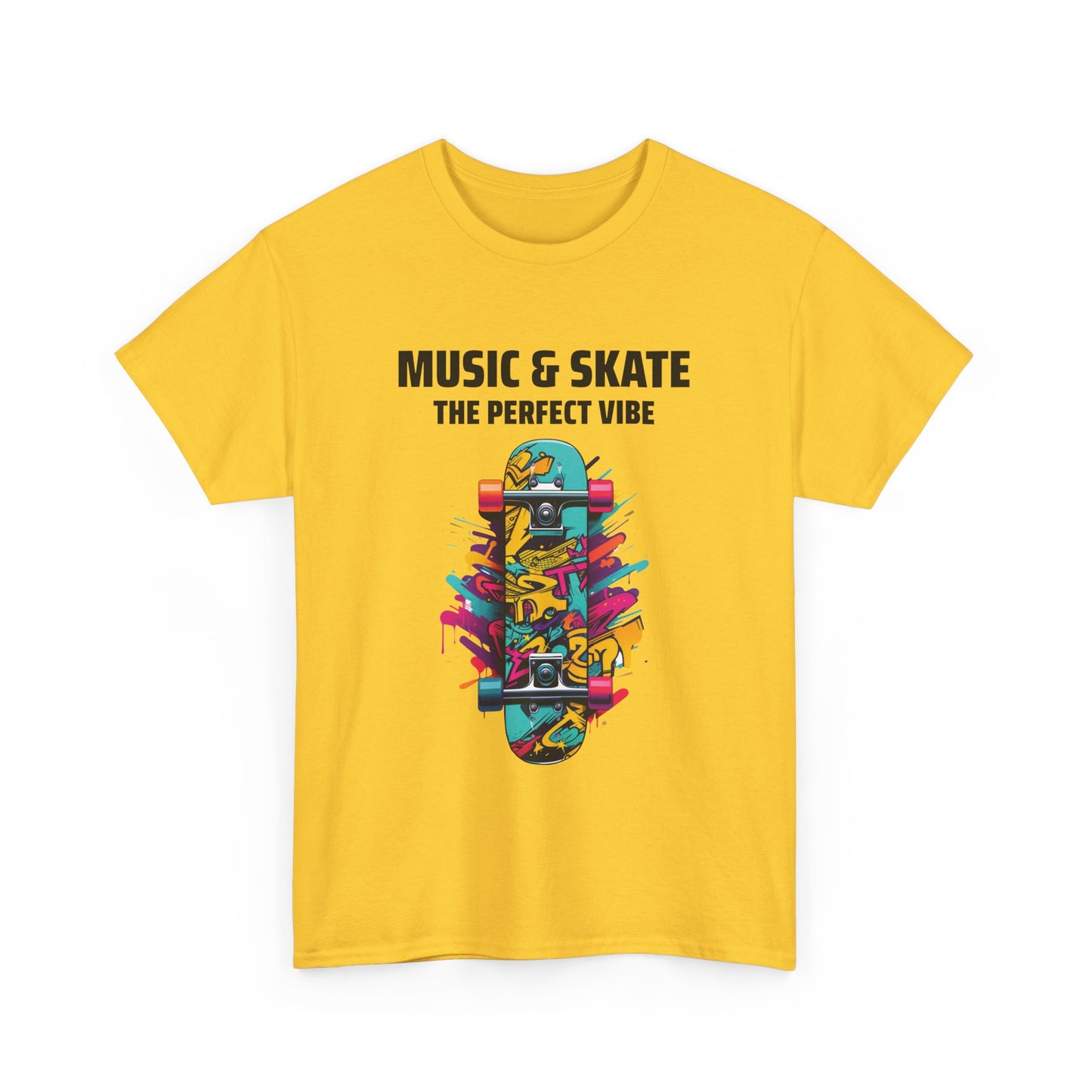 Unisex Heavy Cotton Tee | Music & Skate