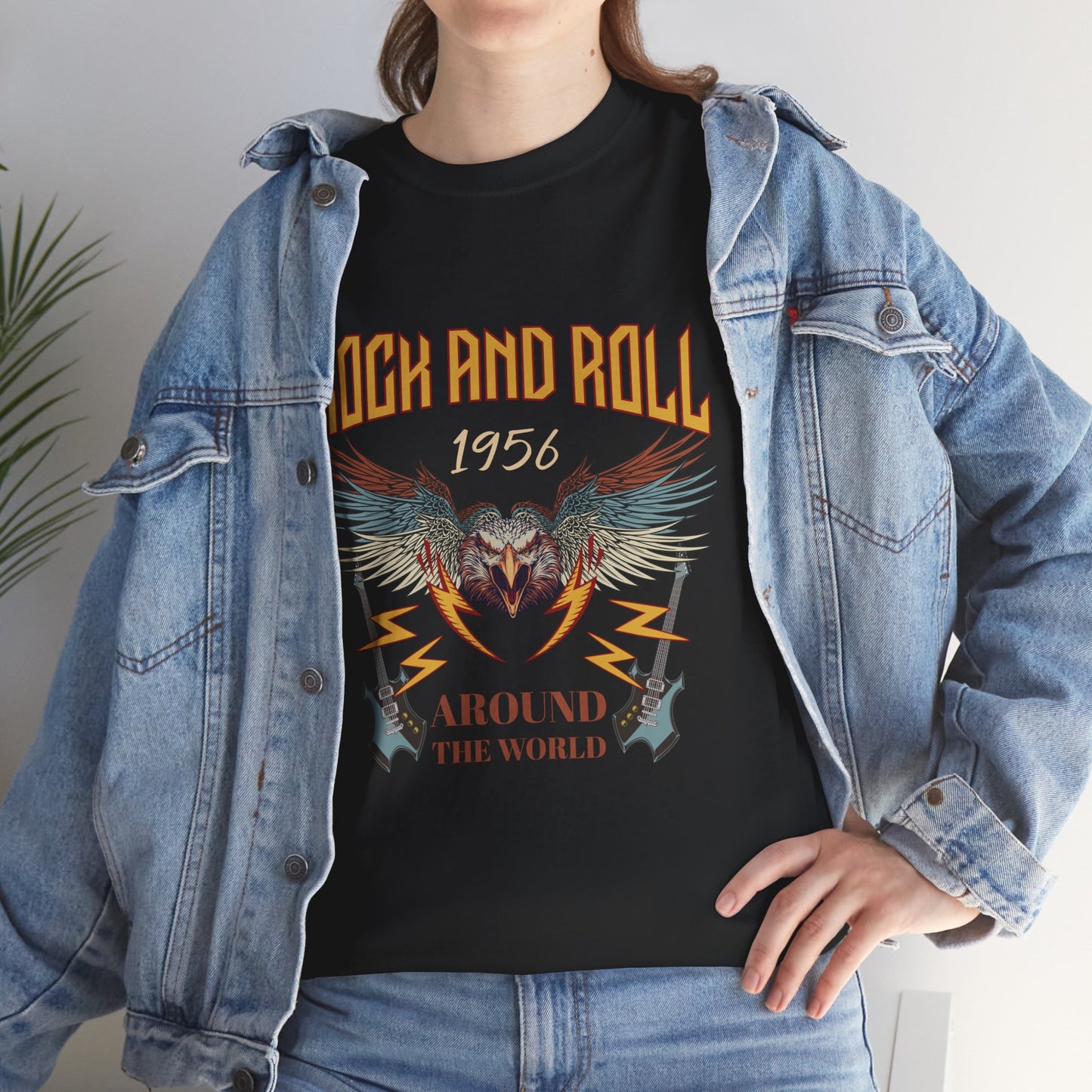 Unisex Heavy Cotton Tee | Rock And Roll