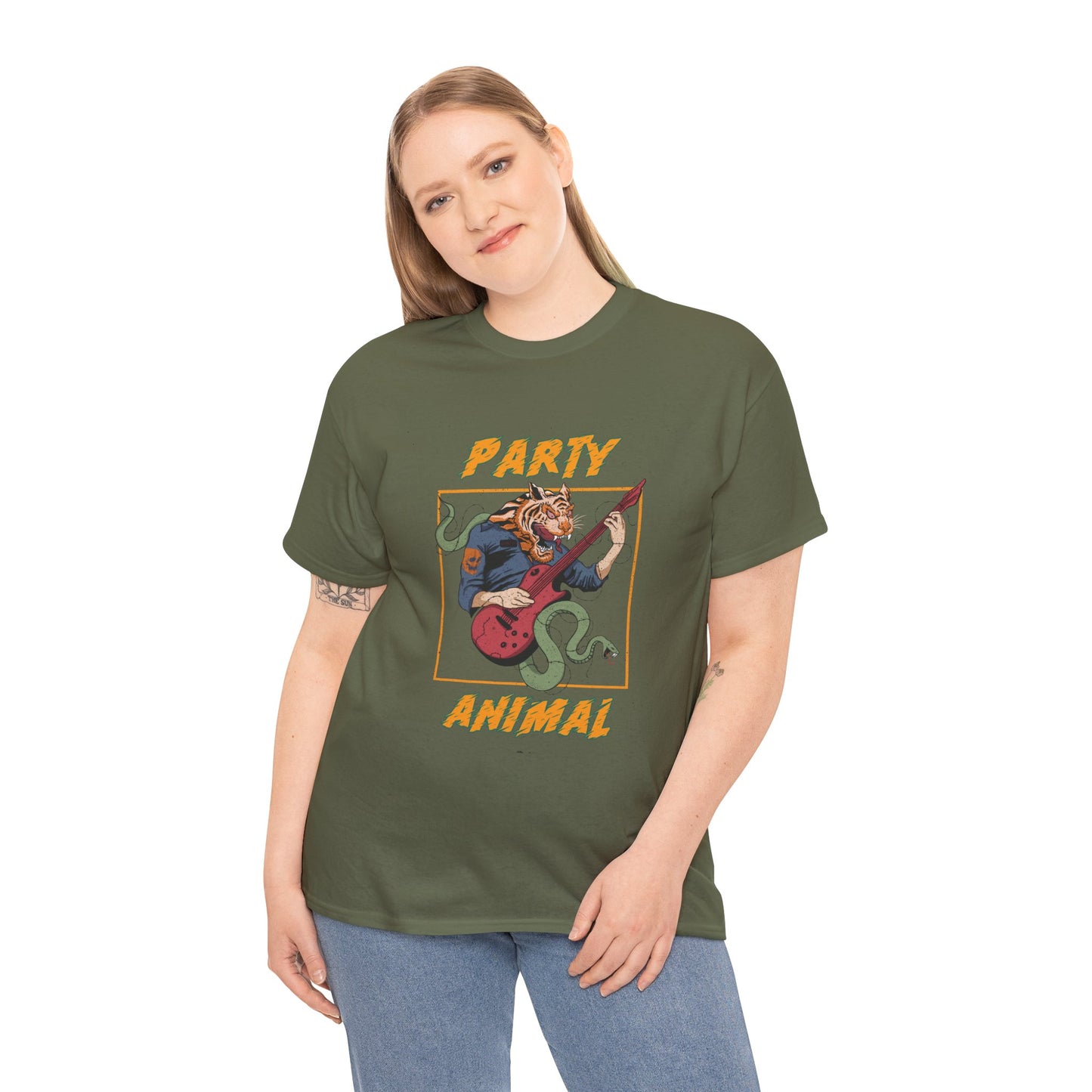 Unisex Heavy Cotton Tee | Party Animal