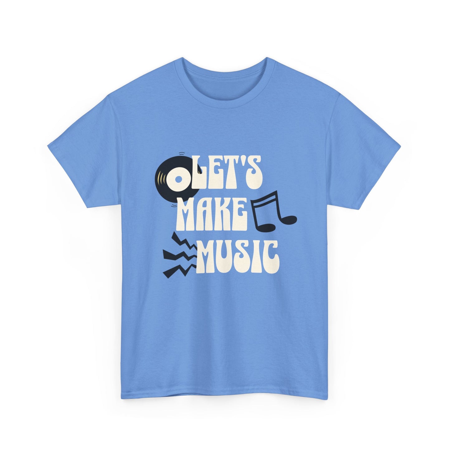 Unisex Heavy Cotton Tee | Let's Make Music