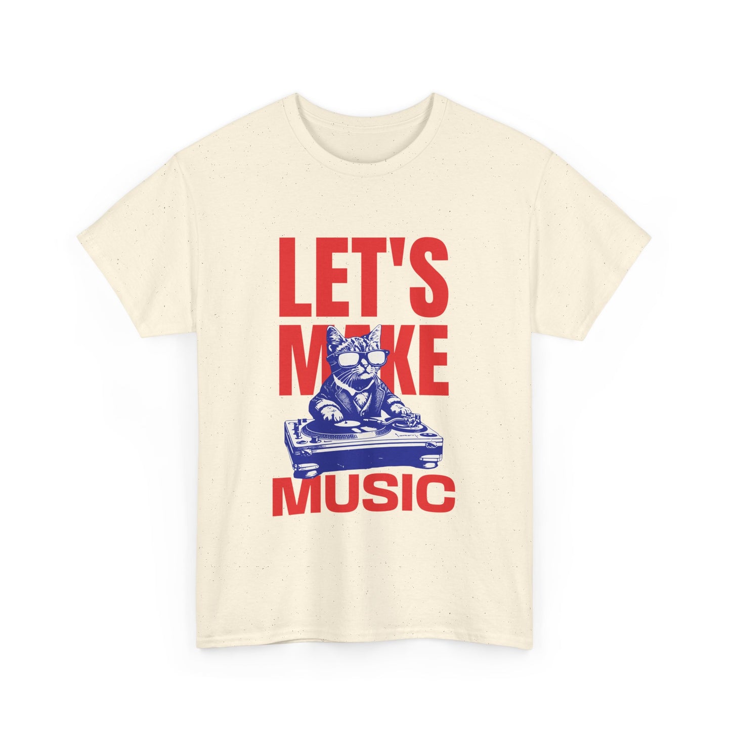 Unisex Heavy Cotton Tee | Let's Make Music