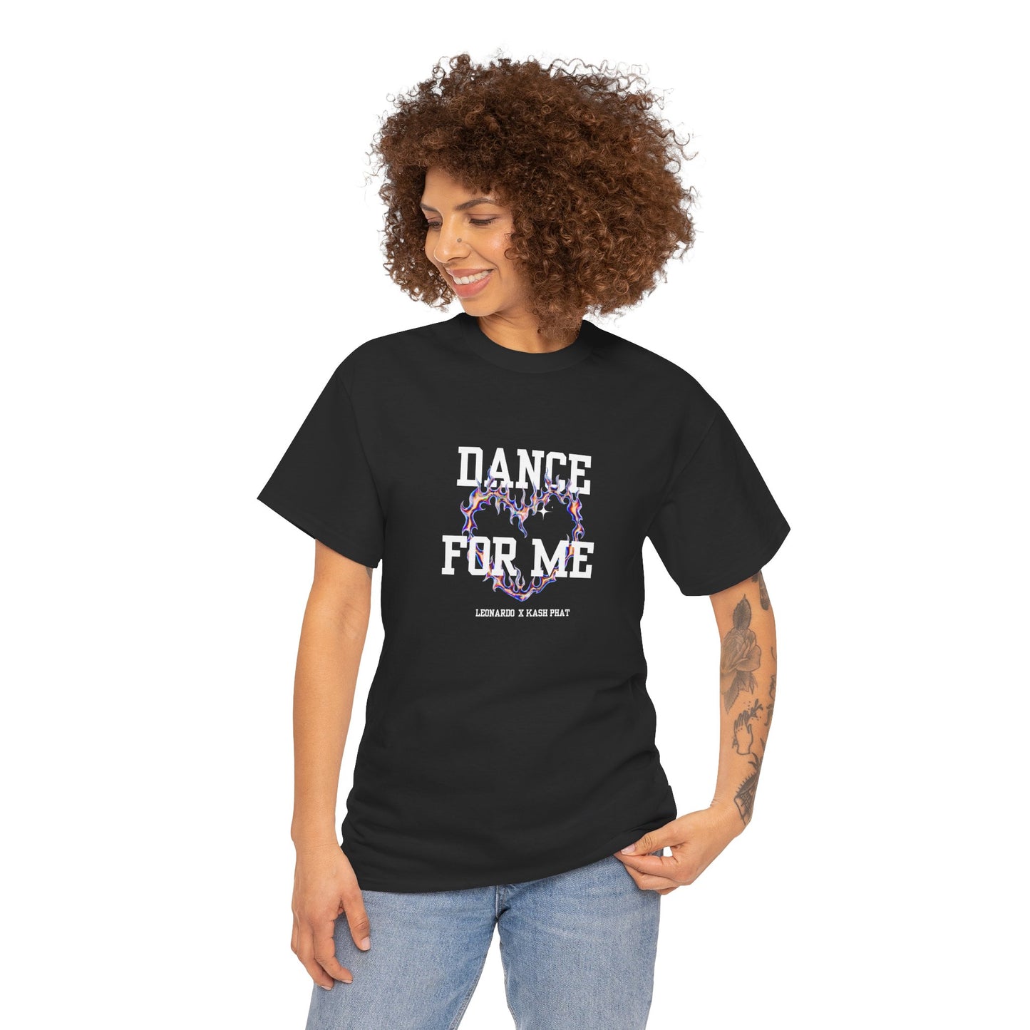 Unisex Heavy Cotton Tee | Dance For Me Heart