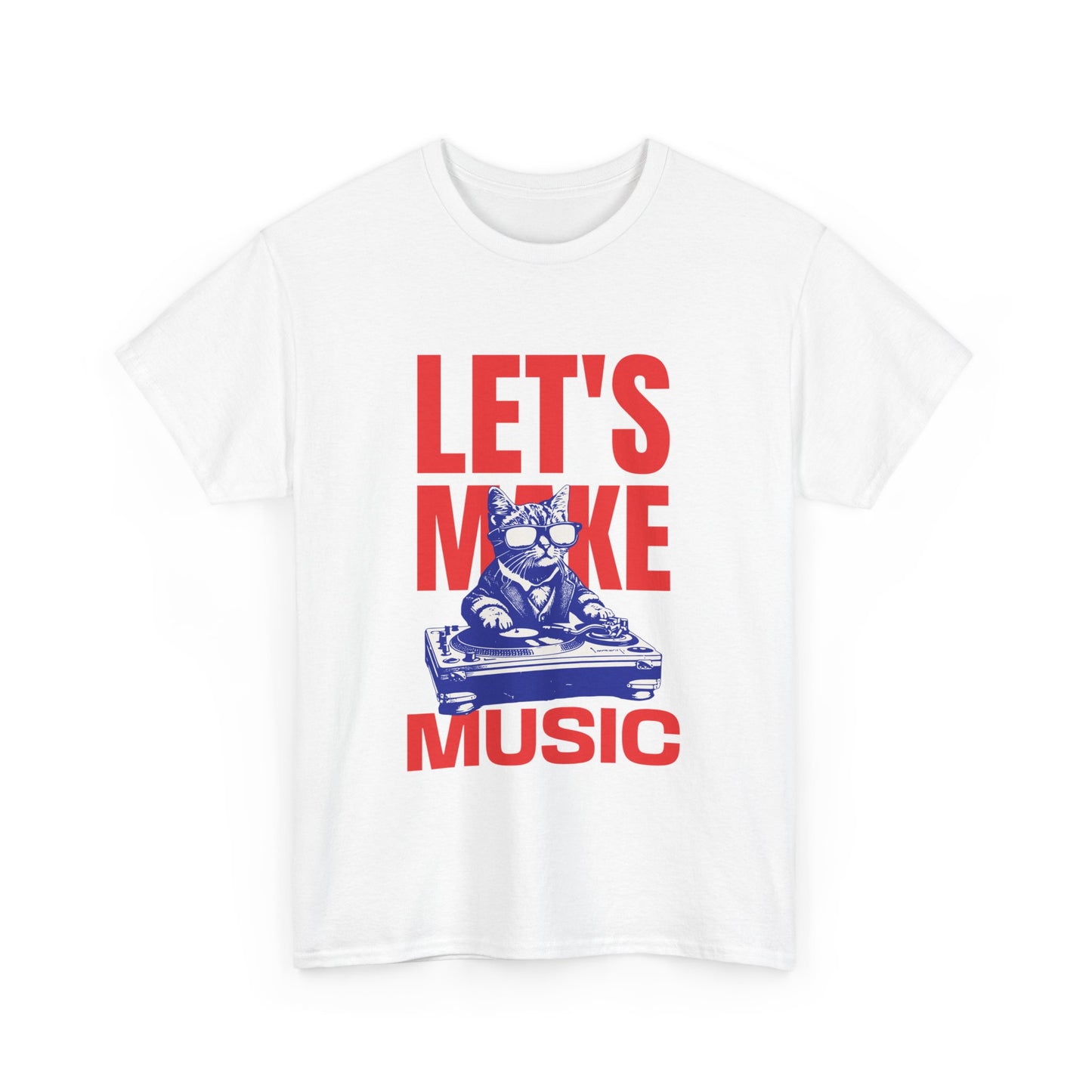 Unisex Heavy Cotton Tee | Let's Make Music