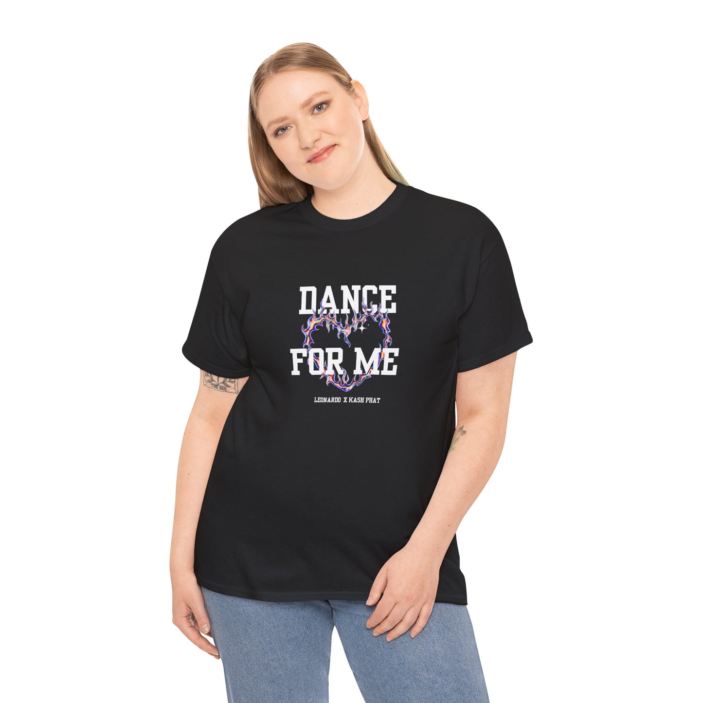 Unisex Heavy Cotton Tee | Dance For Me Heart