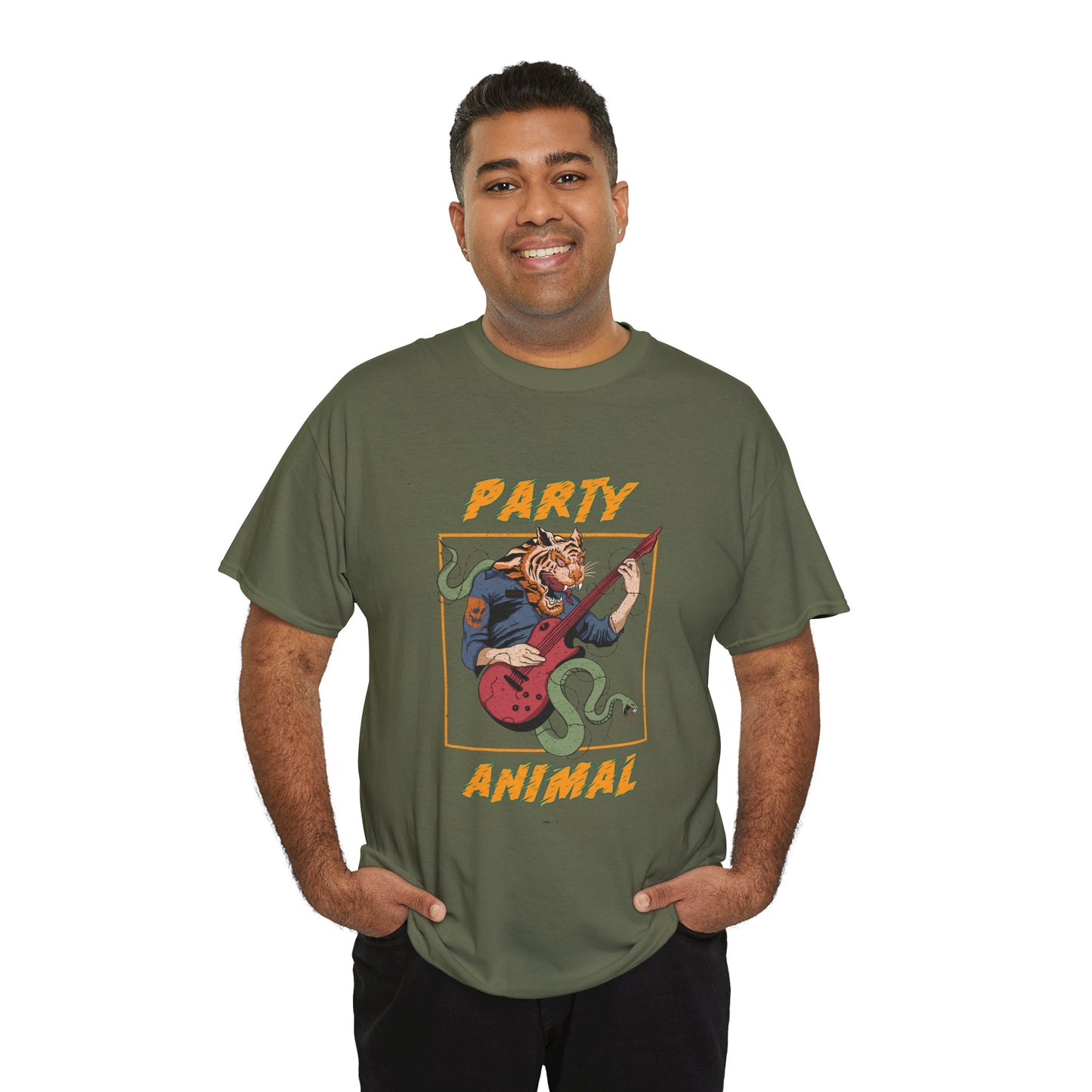 Unisex Heavy Cotton Tee | Party Animal